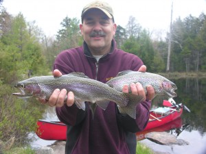 Barry and dinner for two Clear Pond.